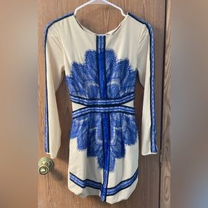 A beautiful lace bodycon dress from choies